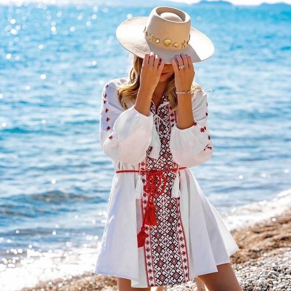 Talunka Susana Shirt Dress Boho AS SEEN ON JAMIE KIDD - Picture 7 of 12